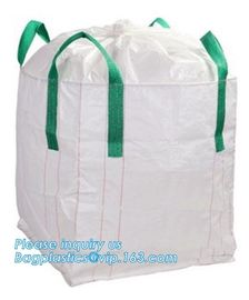 100% virgin polypropylene woven pp big bag bulk bag 1x1x1m for Israel,PP woven flexible big bag with baffle and brace in supplier