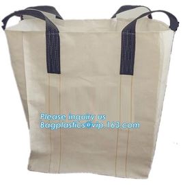 100% virgin polypropylene woven pp big bag bulk bag 1x1x1m for Israel,PP woven flexible big bag with baffle and brace in supplier