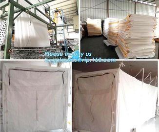 FIBC big bag 1000kg/Polypropylene woven sand bags/super sacks 1500kg for construction,PP woven bulk big ton bag jumbo ba supplier