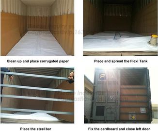 Disposable 5 layers 24000 Liters flexitank for bulk liquids transportation,sunflower oil bulk flexitank 20ft container f supplier