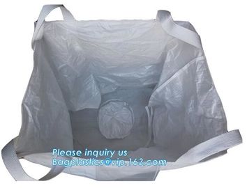 chinese supplier 1000kg rice flour woven bag pp big bag packing the GARBAGE sand earth,China supplier PP woven bulk big supplier