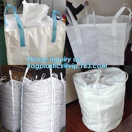 chinese supplier 1000kg rice flour woven bag pp big bag packing the GARBAGE sand earth,China supplier PP woven bulk big supplier