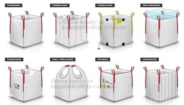 Popular High Quality Woven Polypropylene Jumbo Big Bag,FIBC Jumbo PP Woven Bag Super Big Bag for cement or sand packing supplier