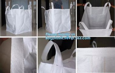 Lightly used big bag High quality pp woven jumbo bulk bag,super sacks fibc jumbo ton bag with loading and discharging sp supplier