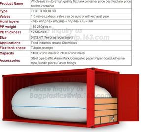 big storage bag palm oil flexi bag price flexitank 20ft,flexitank/ liquid bag for bulk Diesel oil with full set of acces supplier