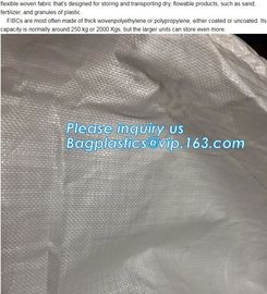 Sand Jumbo Bags,Ton Bag 1500kg /chinese made white pp woven knitted big ton bag,pp woven jumbo big bag for gypsum powder supplier