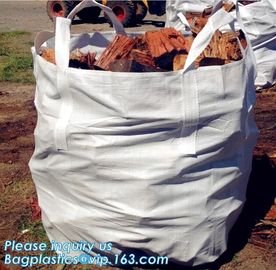 PP Woven Big Bulk Cement Packaging Rice Jumbo Bag Sack,PP jumbo bag/ big bag/ton bag for sand, building material, chemic supplier