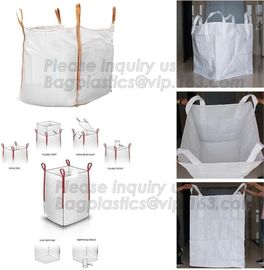 FIBC jumbo pp woven bag super big bag for cement or sand packing,FIBC bag Recycle Container 1 Ton PP Woven Jumbo Big Bag supplier