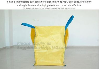 uv resistant pp woven big bags 1000kg for peat,Cheap price 1 ton jumbo bags industrial FIBC sand pp woven big bag, BAGPA supplier