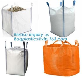 U-type competitive price 100% PP breathable bulk big woven fibc bags mesh jumbo bag for firewood potato, BAGPLASTICS supplier