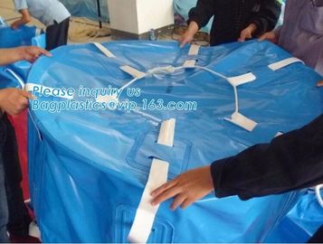 PP Woven Bag Big Bag with Open Top and Flat Bottom for Sand/Rock/Gravel,PP woven FIBC big jumbo bag for storing &amp; transp supplier