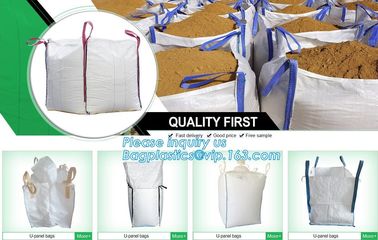 100% New Virgin Polypropylene PP Woven Big Bulk Bag Jumbo Bag FIBC For Packing Sand 1 Ton 1.5 Ton 2 Ton Made In package supplier