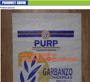 WOVEN FABRIC SACKS, BAGS FOR 	Rice, flour, grain, salt, sugar, fertilizer, sand, cement, animal food, food staff, constr supplier