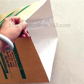 Color printed kraft paper laminated pp woven bag,Kraft paper laminated pp woven bag for cement 25kg,eco-friendly feed pa supplier