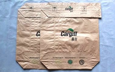 PET FOOD, horse feed bag, animal feed bags, chemical industry agricultural food grade colored kraft paper bag, 25kg pape supplier