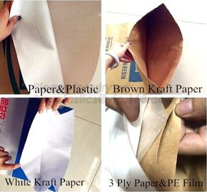 PAPER PLASTIC LAMINATED, BROWN KRAFT PAPER BAG, WHITE KRAFT PAPER, 3 PLY PAPER &amp; PE FILM BAG, ANIMAL FOOD PACKAGE KRAFT supplier