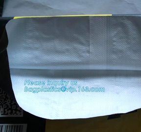 Hot Selling White Kraft Paper PP Woven Plastic Cement Valve Packaging Bag For 25Kg,50kg 25kg 20kg capacity kraft paper l supplier