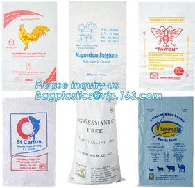 China manufacture high quality free sample recycled printed pp woven bag,beef cattle feed bag BOPP Laminated PP Woven Ba supplier