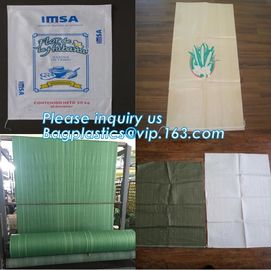 China manufacture high quality free sample recycled printed pp woven bag,beef cattle feed bag BOPP Laminated PP Woven Ba supplier