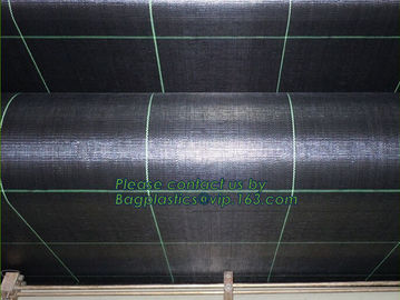 Heavy duty Weed barrier fabric, landscape fabric for weed control, biodegradable pp woven ground cover,Weed Barrier Fabr supplier