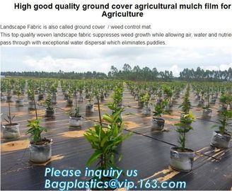 Anti-UV Landscape Fabric PP Woven Agricultural Weed Control,PP Woven Landscape Fabric Garden Weed Barrier Mat, bagplasti supplier
