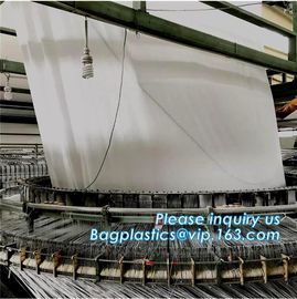 pp woven fabric in roll，Virgin new material/White woven bag rolls / PP woven tubular fabric for making rice, fertilizer, supplier