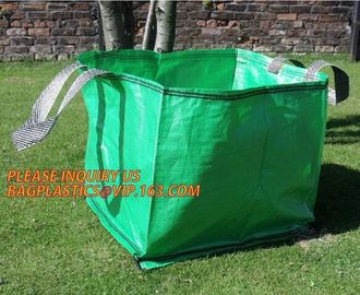 Home Garden Supplies Reusable Gardening Collapsible Garden Leaf Bags,2Pcs/Set Large Capacity 272L Trash Garden Leaf Weed supplier