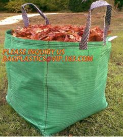 Home Garden Supplies Reusable Gardening Collapsible Garden Leaf Bags,2Pcs/Set Large Capacity 272L Trash Garden Leaf Weed supplier