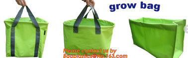 200L Foldable leaf bag garden waste bag reciclyng garden leaf bags with wheels,Reusable Pop-up Garden Bag Leaf Container supplier