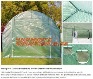 pc aluminum garden green house,portable houses garden green house,China-made new design green house for agriculture/comm supplier