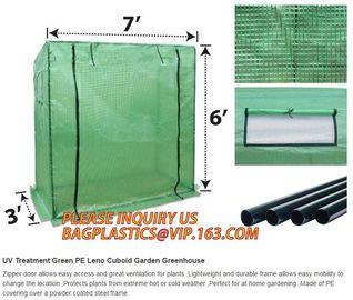Polycarbonate strong garden greenhouse double-door green house,NEW WALK IN GREENHOUSE GARDENING SEEDS PROPOGATING 143cm* supplier