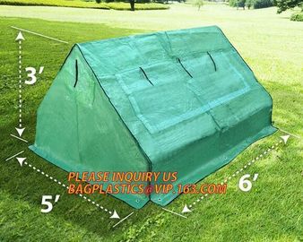 Polycarbonate strong garden greenhouse double-door green house,NEW WALK IN GREENHOUSE GARDENING SEEDS PROPOGATING 143cm* supplier