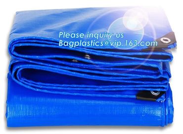 China Factory High Quality HDPE Plastic Waterproof PE Tarpaulin,High Strength Waterproof Plastic Fabric PE Tarpaulins supplier