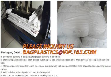 21'Lx8'Wx8'H PE drawstring dumpster container liners for 4mil open top white drawstring dumpster container liners BAGEAS supplier