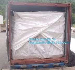 12Mill Open Top Dumpster Drawstring Container Liners,12Mil Reusable Open Top Drawstring Dumpster Container Liner, BAGEAS supplier