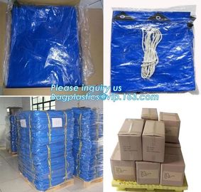 STRONG SEWING BLUE COATING WATERPROOF PE MATTRESS COVERS,REINFORCED PORTABLE MULTI-PURPOSE POLYTHYLENE TARPAULIN, NYLON supplier