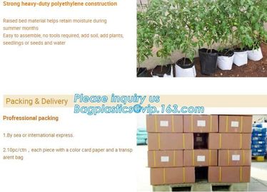 Polyethylene Durable Jumbo Tree Planter Bags, Heavy Duty Growing Bags,Effective UV Stabilized Black White Plastic Growin supplier