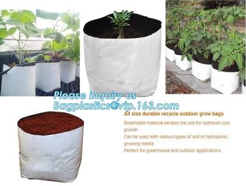 Polyethylene Durable Jumbo Tree Planter Bags, Heavy Duty Growing Bags,Effective UV Stabilized Black White Plastic Growin supplier