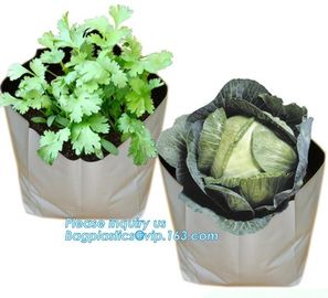 Drain Growing Bags-White Color Grow Bags-100%Virgin Raw PE Planter Bags -25Gallon 150Microns Thickness Planting Bag, PAC supplier