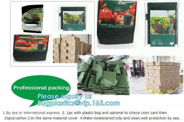 Garden Potato Planter Growing Bags PE Fabric Eco-friendly 7Gallon 10Gallon,potato planter with 7/10 gallon potato plante supplier