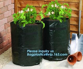 Nine pockets cheap vegetable grow planter bag,china manufacture riptop waterproof nursery bag,planting potato grow bag supplier