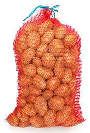 Plastic PE raschel mesh net potato bags 50kg, HDPE mesh bag for vegetable and fruit,Premium mesh mesh bag / Raschel mesh supplier