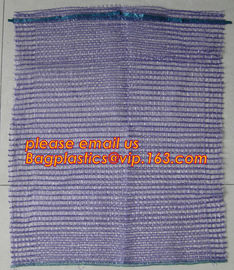 PP net vegetables leno mesh bag Color raschel PP PE mesh Plastic Nets bags tomato mesh bag,Agriculture Industrial Use an supplier