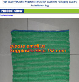 Agriculture Industrial Use and Accept Custom Order Raschel Mesh Bags for Vegetables,Orange onion potato vegetable fruit supplier