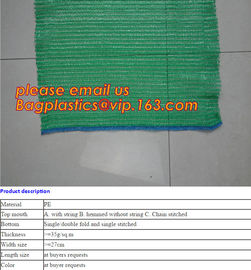 Agriculture Industrial Use and Accept Custom Order Raschel Mesh Bags for Vegetables,Orange onion potato vegetable fruit supplier