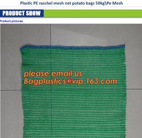 Agriculture Industrial Use and Accept Custom Order Raschel Mesh Bags for Vegetables,Orange onion potato vegetable fruit supplier