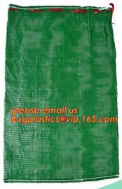 Supply Professional PE 50 lb mesh Leno Raschel onion packing bag,agricultural use PE Plastic Raschel mesh bag for packin supplier