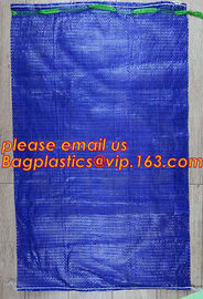 Supply Professional PE 50 lb mesh Leno Raschel onion packing bag,agricultural use PE Plastic Raschel mesh bag for packin supplier