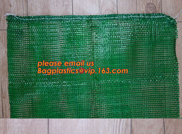 Supply Professional PE 50 lb mesh Leno Raschel onion packing bag,agricultural use PE Plastic Raschel mesh bag for packin supplier