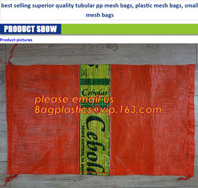 agricultural use PE Plastic Raschel mesh bag for packing vegetables,PP WOVEN Leno raschel mesh net bag for fruit and veg supplier